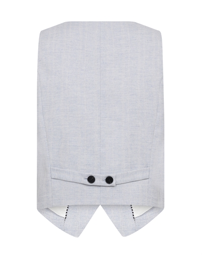 Co'Couture - Lisa CC Linen Tailor Vest - Light Blue